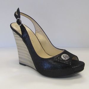 Fabiani wedge in black 5206